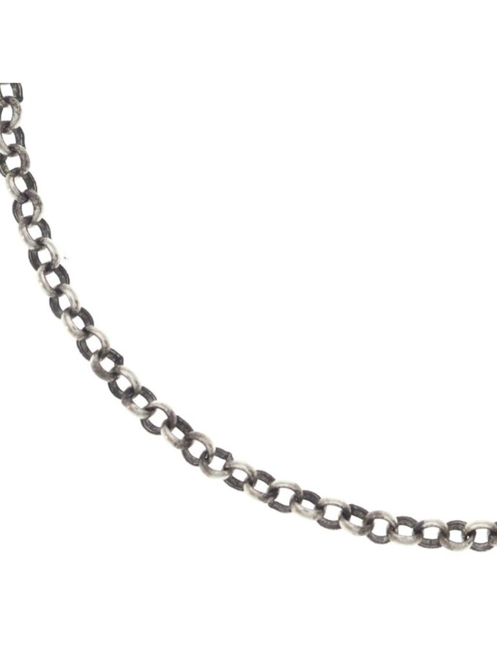 Chrome Hearts Neckchain Roll Chain Necklace Silver